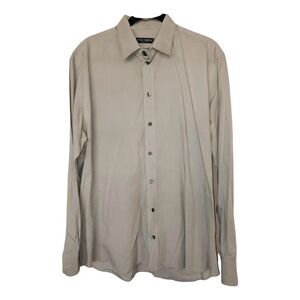 Dolce & Gabbana Light Gray Dress Shirt
